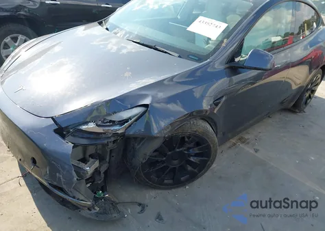 2021 Tesla Model Y Long Range Dual Motor All-Wheel Drive из США, поврежденный, VIN 5YJYGDEE3MF280224